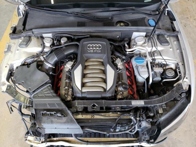 WAUCVAFR1AA063031 - 2010 AUDI S5 PREMIUM PLUS 银色 照片 11