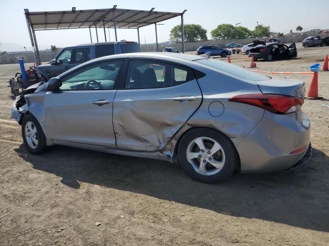 KMHDH4AE4EU203139 - 2014 HYUNDAI ELANTRA SE GRAY photo 2