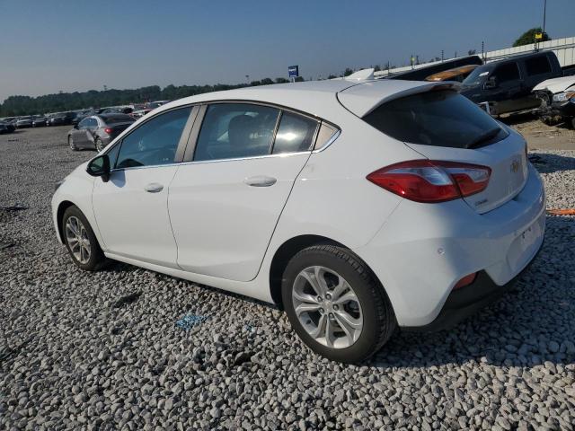 3G1BE6SM5KS615158 - 2019 CHEVROLET CRUZE LT WHITE photo 2