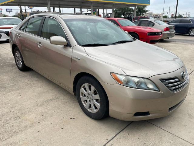 JTNBB46K683045100 - 2008 TOYOTA CAMRY HYBRID TAN photo 1