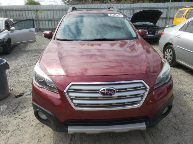 4S4BSALC3F3224056 - 2015 SUBARU OUTBACK 2.5I LIMITED RED photo 5
