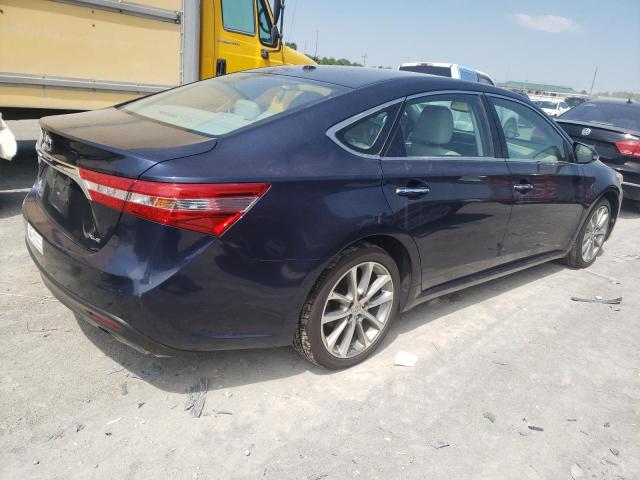 4T1BK1EB8EU121244 - 2014 TOYOTA AVALON BASE BLUE photo 3