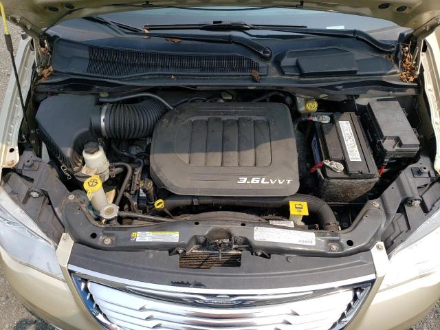 2C4RC1BG4CR135703 - 2012 CHRYSLER TOWN & COU TOURING 金色 照片 12