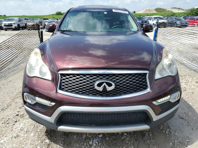 JN1BJ0RP6HM388980 - 2017 INFINITI QX50 BURGUNDY photo 5