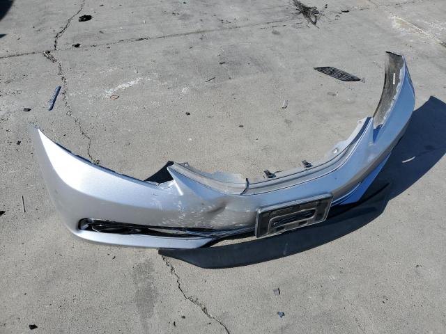 2HGFB2F98FH501097 - 2015 HONDA CIVIC EXL ვერცხლისფერი ფოტო 12