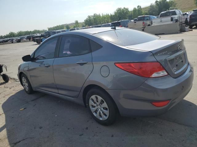 KMHCT4AE8GU089384 - 2016 HYUNDAI ACCENT SE GRAY photo 2