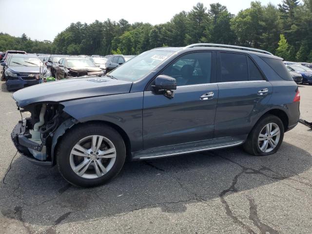 4JGDA5HB9DA131523 - 2013 MERCEDES-BENZ ML 350 4MATIC GRAY photo 1