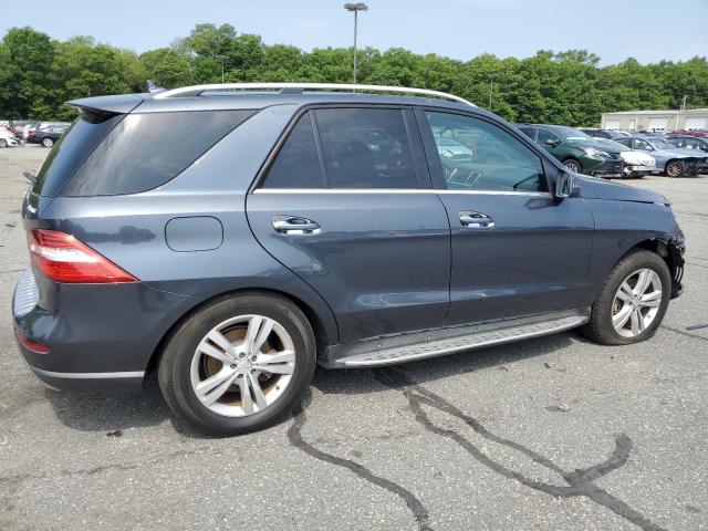 4JGDA5HB9DA131523 - 2013 MERCEDES-BENZ ML 350 4MATIC GRAY photo 3