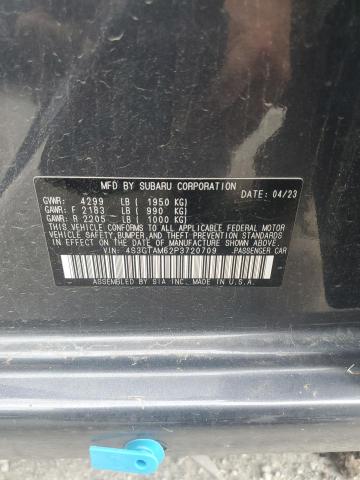 4S3GTAM62P3720709 - 2023 SUBARU IMPREZA SPORT GRAY photo 13