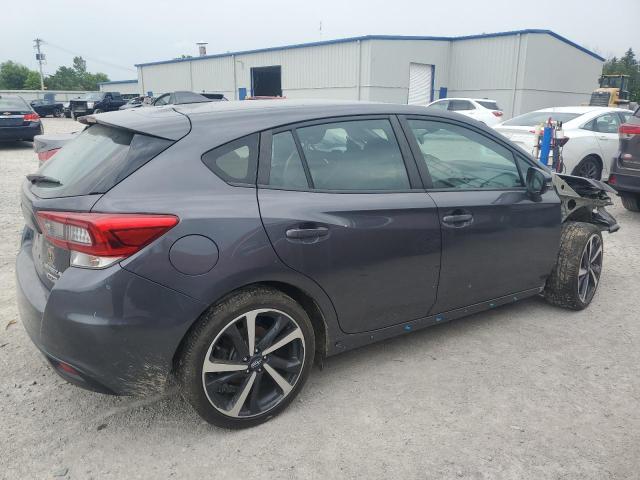 4S3GTAM62P3720709 - 2023 SUBARU IMPREZA SPORT GRAY photo 3