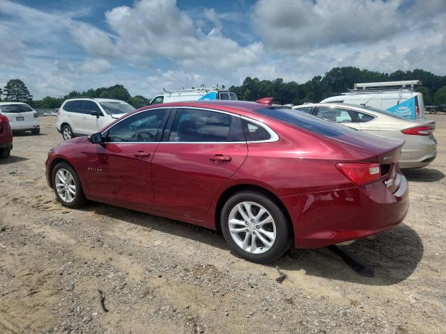 1G1ZD5ST6JF222159 - 2018 CHEVROLET MALIBU LT Қызыл фото 2