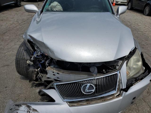 JTHCK262885016827 - 2008 LEXUS IS 250 SILVER photo 11