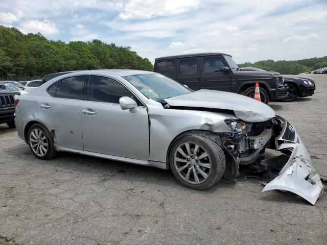 JTHCK262885016827 - 2008 LEXUS IS 250 SILVER photo 4