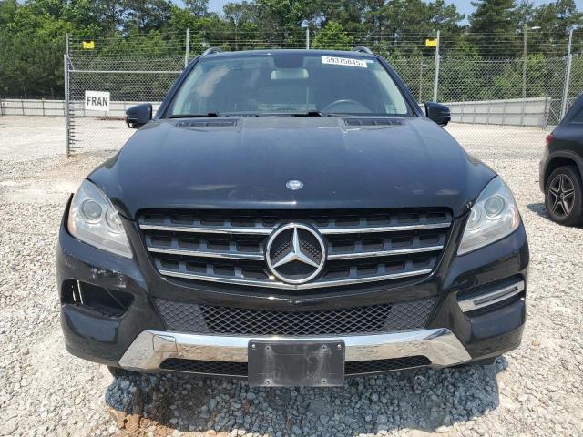 4JGDA5HB0CA012404 - 2012 MERCEDES-BENZ ML 350 4MATIC BLACK photo 5