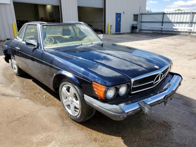 WDBBA45AXDB024670 - 1983 MERCEDES-BENZ 380 SL BLUE photo 1