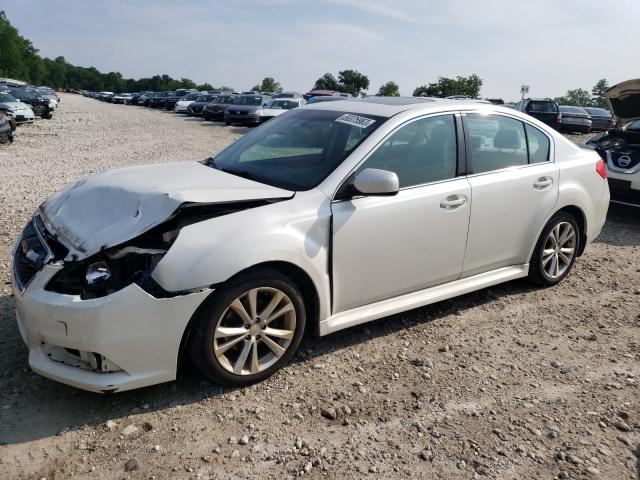 4S3BMBL64D3031877 - 2013 SUBARU LEGACY 2.5I LIMITED WHITE photo 1