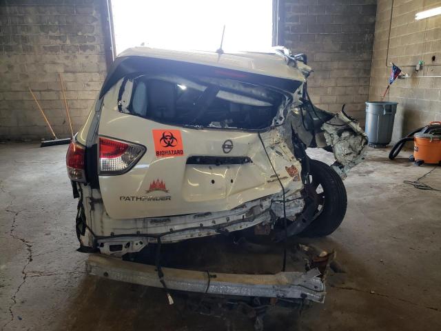 5N1AR2MM3EC622936 - 2014 NISSAN PATHFINDER S WHITE photo 6