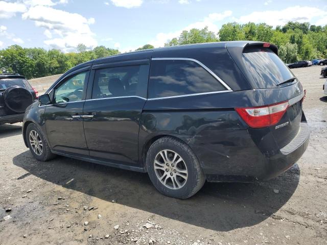 5FNRL5H48CB098302 - 2012 HONDA ODYSSEY EX Սև լուսանկար 2