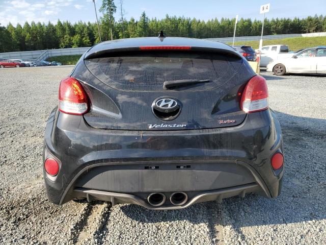 KMHTC6AEXGU273673 - 2016 HYUNDAI VELOSTER TURBO BLACK photo 6