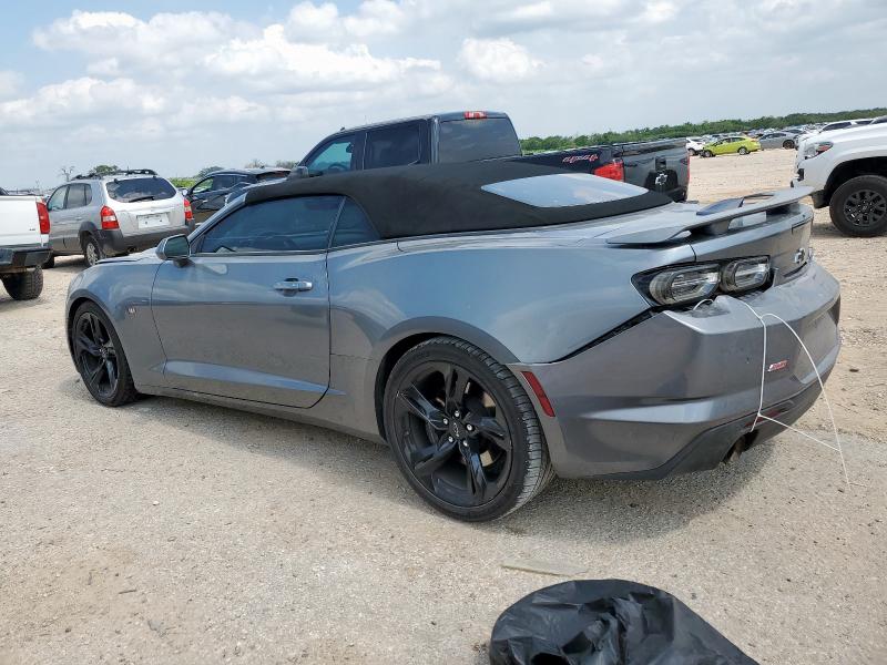 1G1FH3D79L0116936 - 2020 CHEVROLET CAMARO SS GRAY photo 2