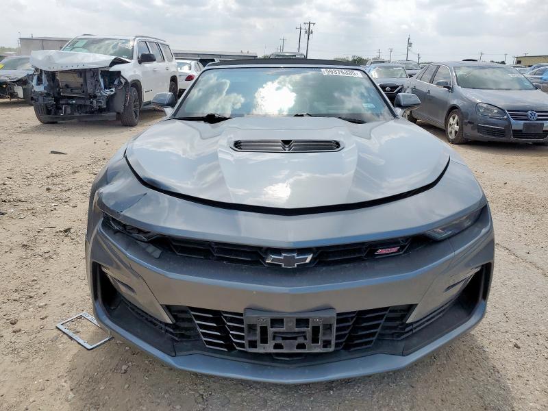 1G1FH3D79L0116936 - 2020 CHEVROLET CAMARO SS GRAY photo 5