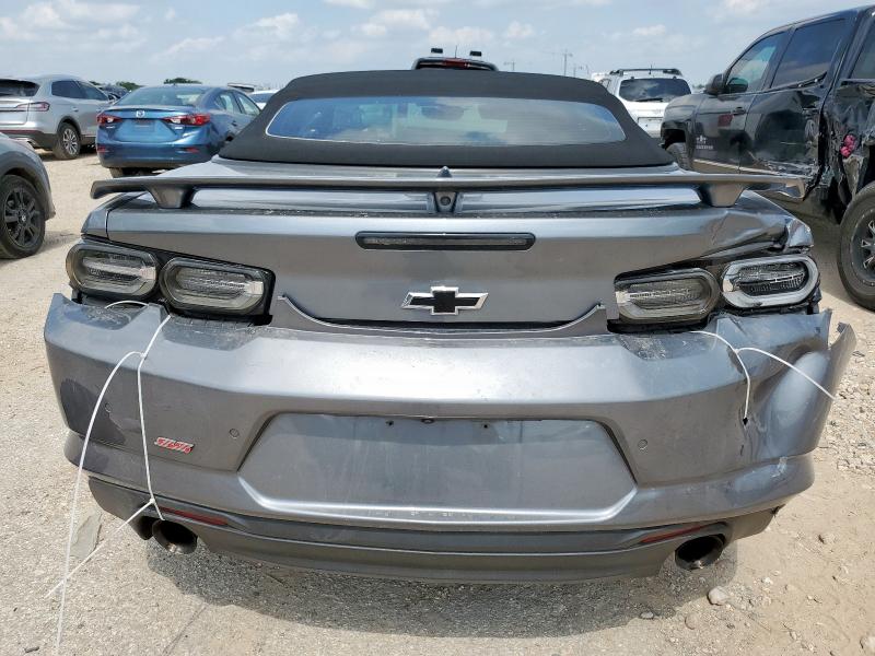 1G1FH3D79L0116936 - 2020 CHEVROLET CAMARO SS GRAY photo 6