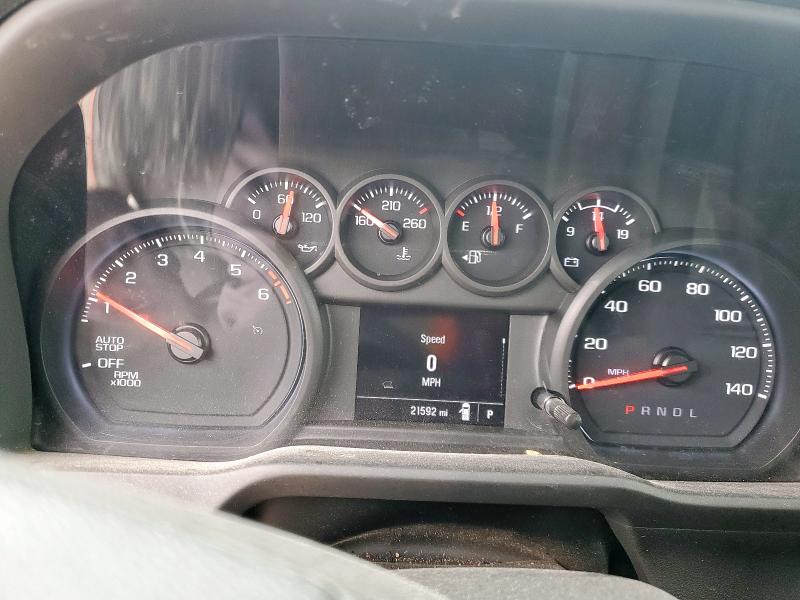 3GCNAAED1PG299623 - 2023 CHEVROLET SILVERADO C1500 Turquoise photo 9