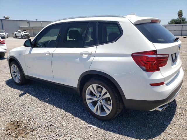 5UXWZ7C5XG0T42855 - 2016 BMW X3 SDRIVE28I WHITE photo 2