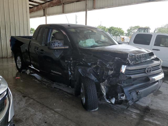 5TFRM5F12FX086999 - 2015 TOYOTA TUNDRA DOUBLE CAB SR/SR5 BLACK photo 4