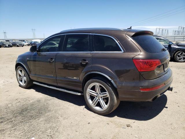 WA1DGBFE9CD001716 - 2012 AUDI Q7 PRESTIGE 棕色 照片 2
