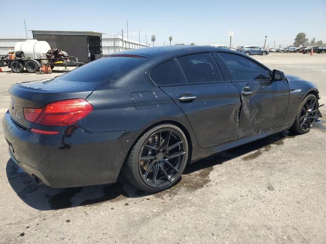 WBA6A0C53FGB53633 - 2015 BMW 640 I GRAN COUPE BLACK photo 3