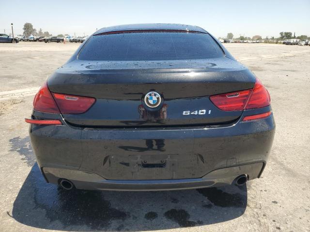 WBA6A0C53FGB53633 - 2015 BMW 640 I GRAN COUPE BLACK photo 6