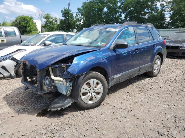 4S4BRBAC6B3391297 - 2011 SUBARU OUTBACK 2.5I BLUE photo 1