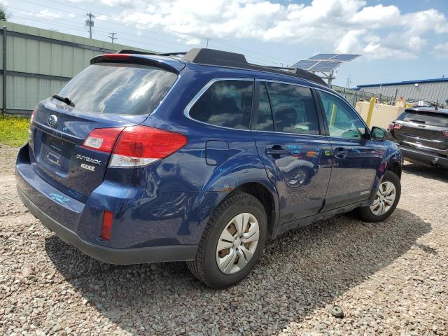 4S4BRBAC6B3391297 - 2011 SUBARU OUTBACK 2.5I BLUE photo 3