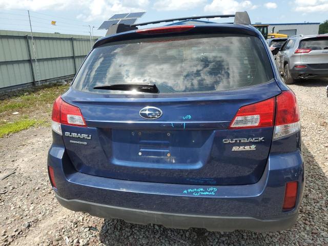 4S4BRBAC6B3391297 - 2011 SUBARU OUTBACK 2.5I BLUE photo 6