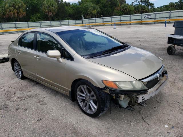 1HGFA16587L091626 - 2007 HONDA CIVIC LX GOLD photo 4