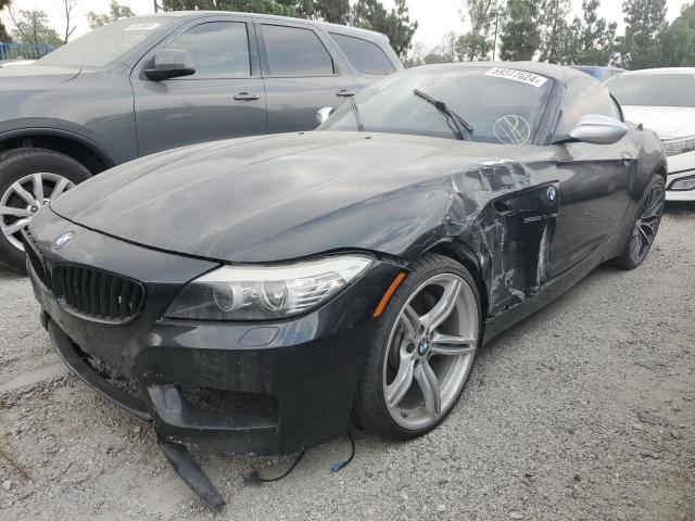 WBALM1C57BE393996 - 2011 BMW Z4 SDRIVE35IS BLACK photo 1