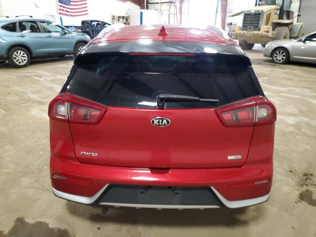 KNDCB3LC3K5223122 - 2019 KIA NIRO FE RED photo 6