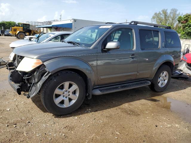 5N1AR18U18C639212 - 2008 NISSAN PATHFINDER S SILVER photo 1