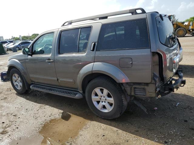 5N1AR18U18C639212 - 2008 NISSAN PATHFINDER S SILVER photo 2