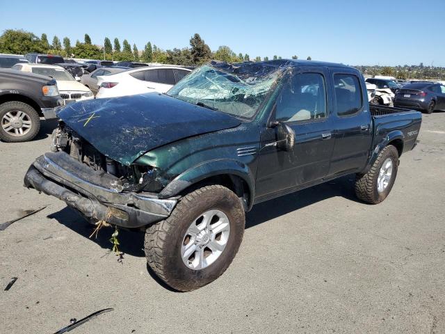 5TEGN92N43Z223160 - 2003 TOYOTA TACOMA DOUBLE CAB PRERUNNER GREEN photo 1