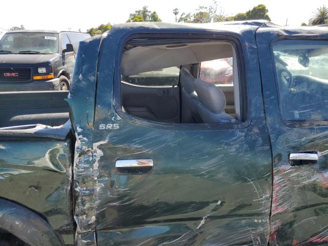 5TEGN92N43Z223160 - 2003 TOYOTA TACOMA DOUBLE CAB PRERUNNER GREEN photo 10