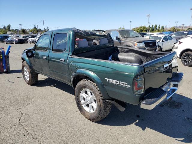 5TEGN92N43Z223160 - 2003 TOYOTA TACOMA DOUBLE CAB PRERUNNER GREEN photo 2