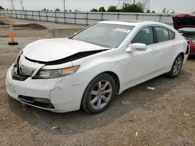 19UUA8F58EA002890 - 2014 ACURA TL TECH WHITE photo 1