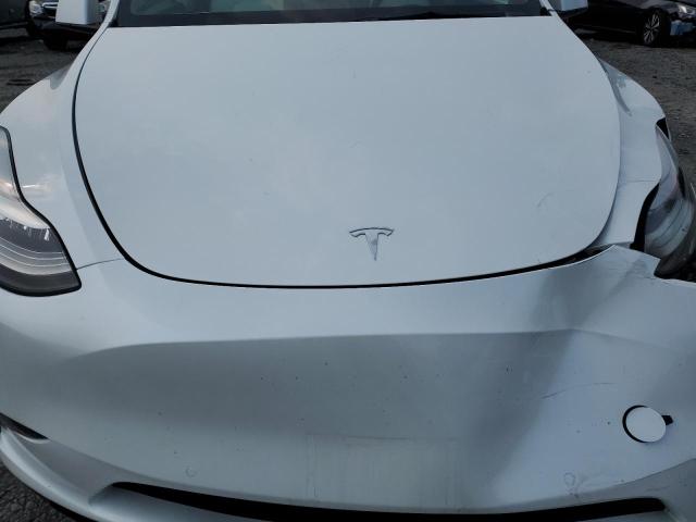 5YJYGDEE9MF144227 - 2021 TESLA MODEL Y WHITE photo 11