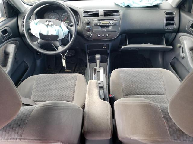 1HGES16354L023478 - 2004 HONDA CIVIC DX VP SILVER photo 8