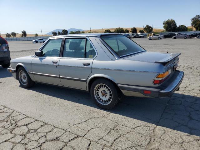WBADC8407H1723364 - 1987 BMW 535 I AUTOMATIC SILVER photo 2