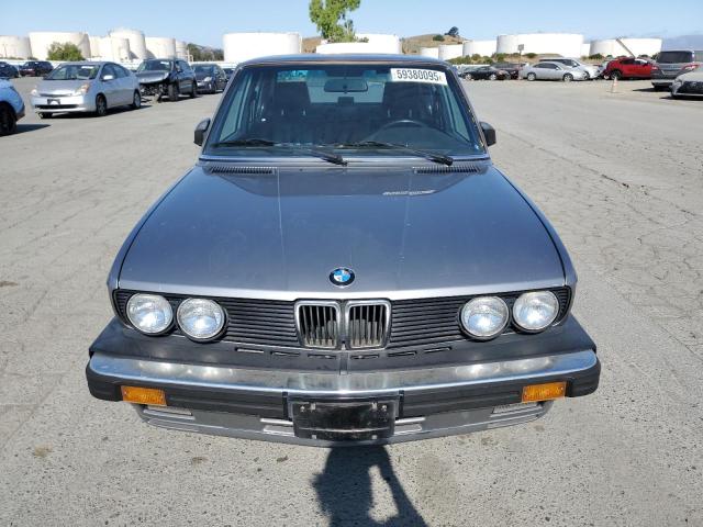 WBADC8407H1723364 - 1987 BMW 535 I AUTOMATIC SILVER photo 5