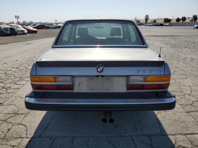WBADC8407H1723364 - 1987 BMW 535 I AUTOMATIC SILVER photo 6