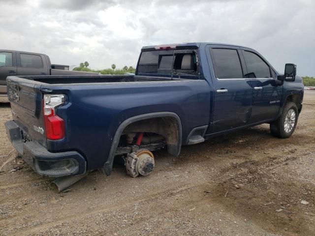 2GC4YREY9P1719940 - 2023 CHEVROLET SILVERADO K2500 HIGH COUNTRY BLUE photo 3